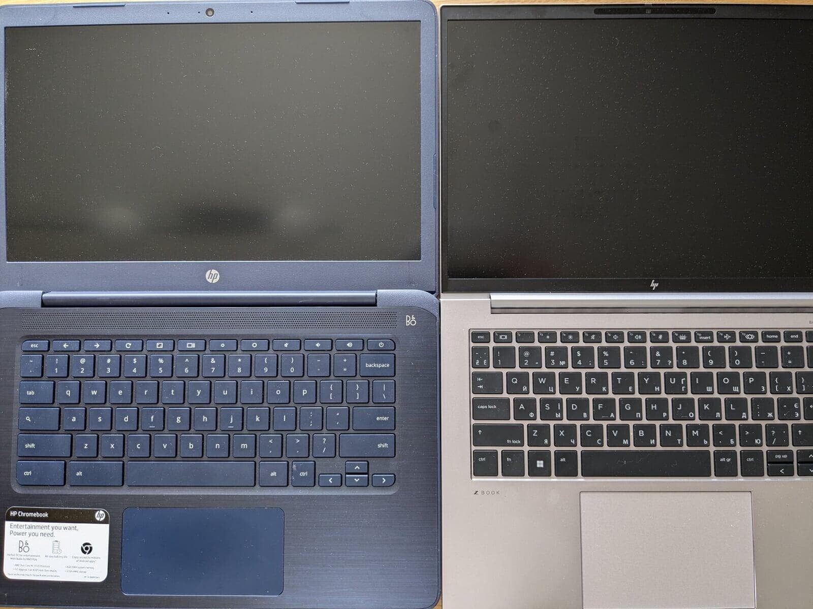  HP ZBook FireFly G10A vs. HP Chromebook 14-db0043wm