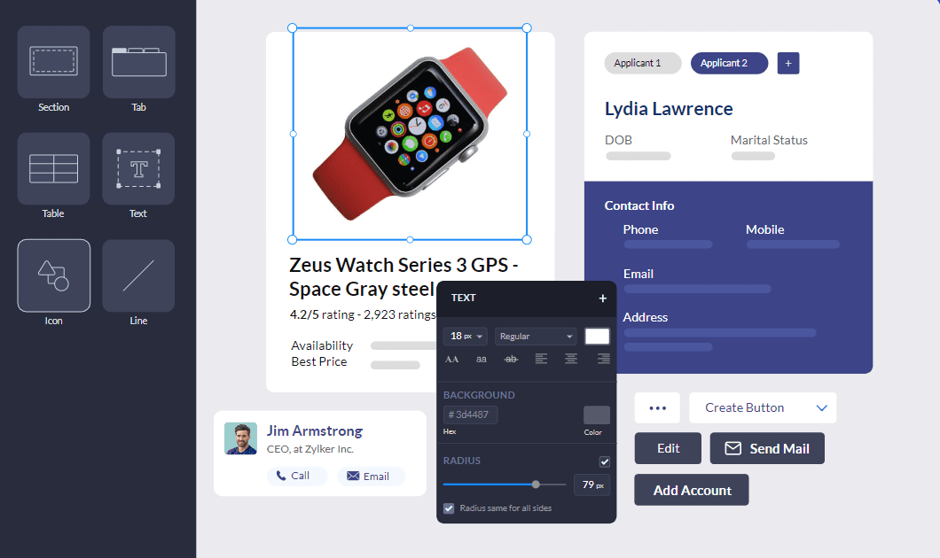 Zoho crm Programmierung