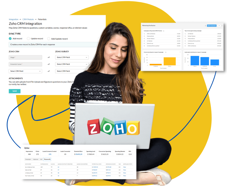 Zoho CRM -Automatisierung