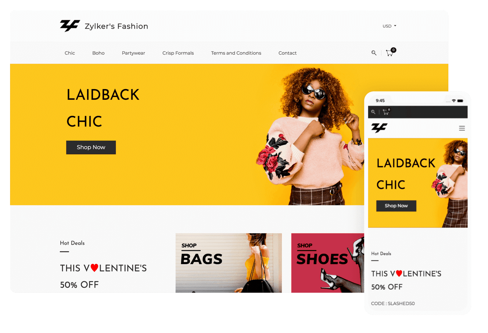 zoho commerce den E-Commerce