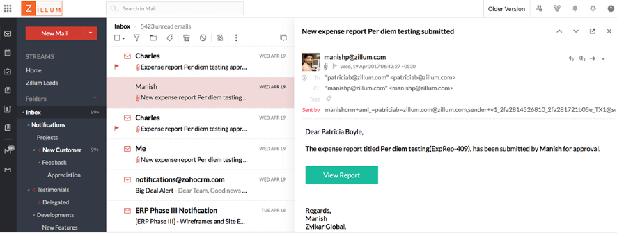 Zoho Mail  kostenlose E-Mail-Lösung für Ihre Domain