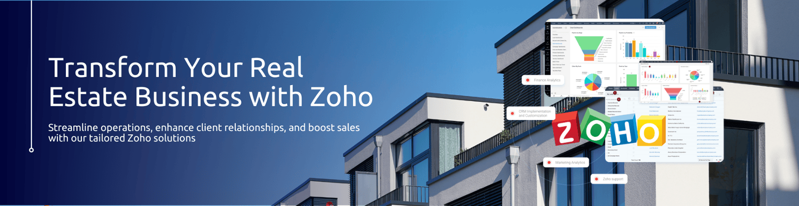 Zoho für die Immobilienbranche